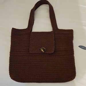 Hand Crocheted Tote